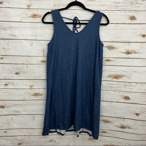 Sinuous Boutique Tie Back Trapeze Tank Dress